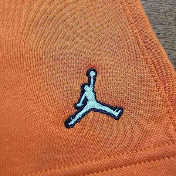 Air Jordan Brooklyn Fleece Shorts Women's Small S Orange Lobster DX0380-847 New - Picture 10 of 15